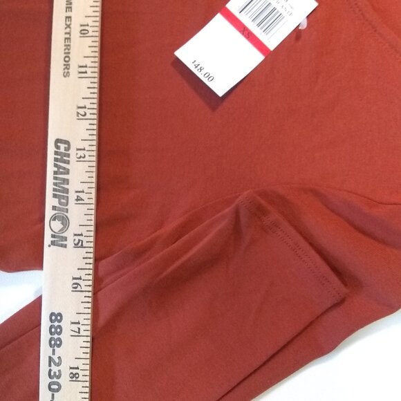 ✨ Cupio Juliana Fitted Blouse XS Picante Long Sleeve  (NWT) – MSRP $48 ✨ - Picture 8 of 13